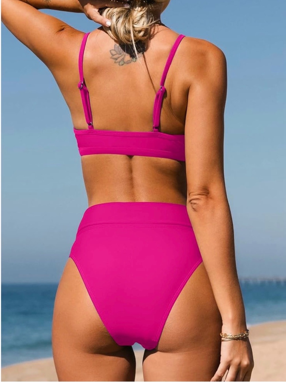 CUPSHE Size S Bikini Set for Women Two Piece Swimsuits - Picture 2 of 5